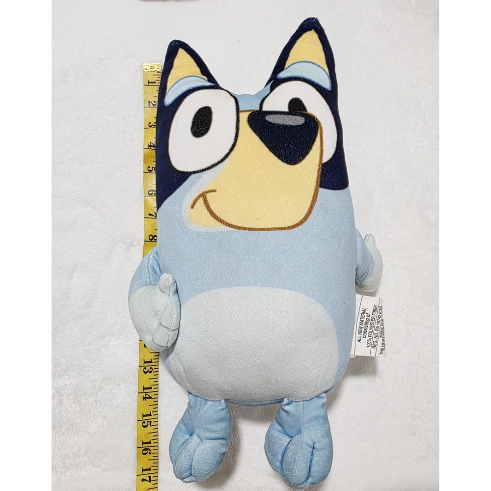 Northwest Bluey Plush Stuffed Animal Polyester 16"